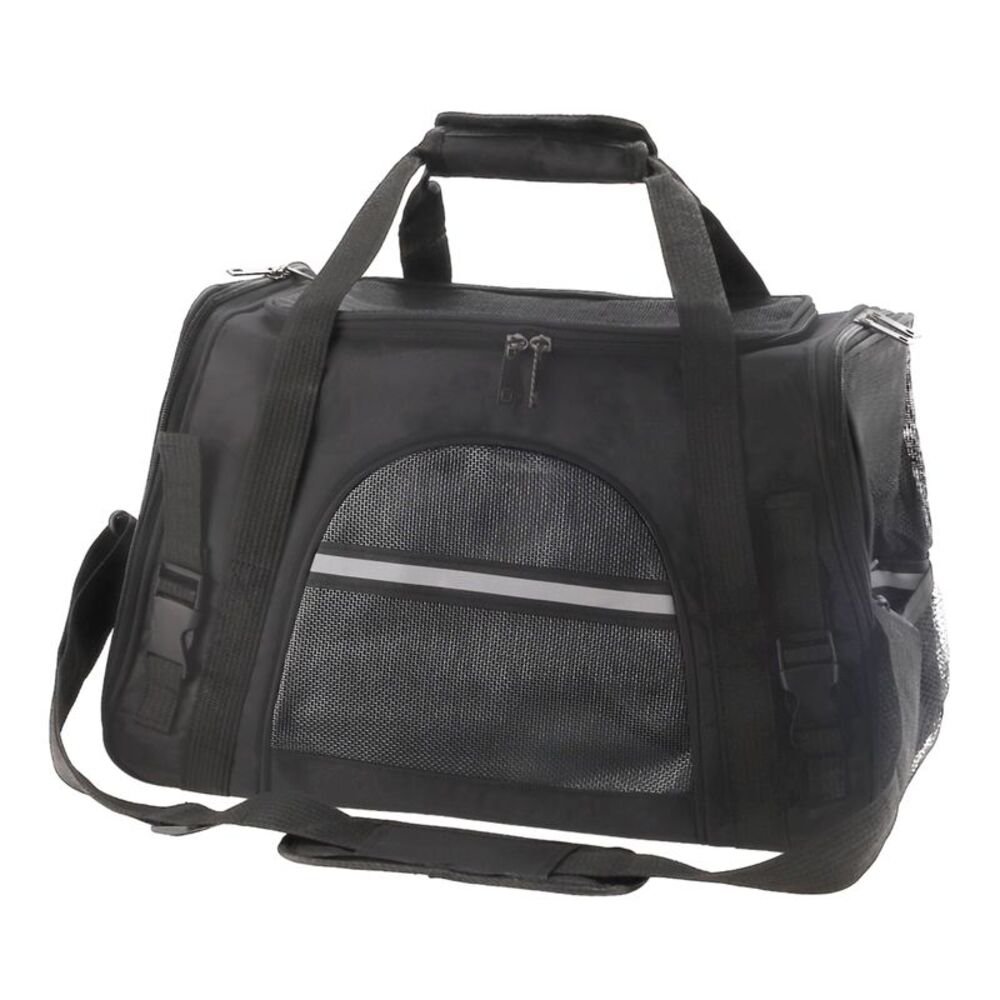 Collapsible Soft Travel TSA Approved Pet Carrier for up to 13 Lbs Black